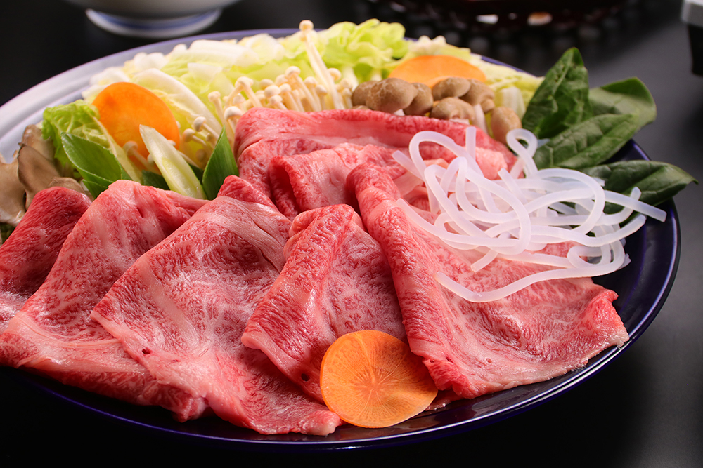 メニューボタン若狭牛しゃぶしゃぶ／すき焼き